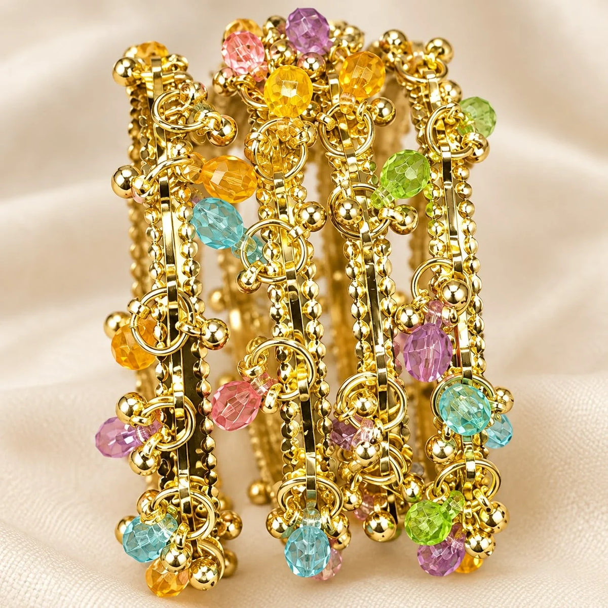 Golden kashmiri bangles β¨