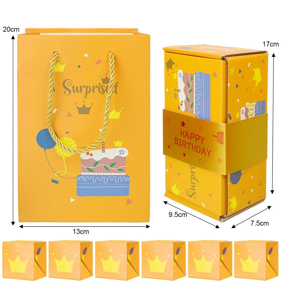 A Folding Bounce Gifts Box with butterfly
