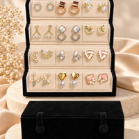 12 Pairs Premium Western Earrings Gift Box