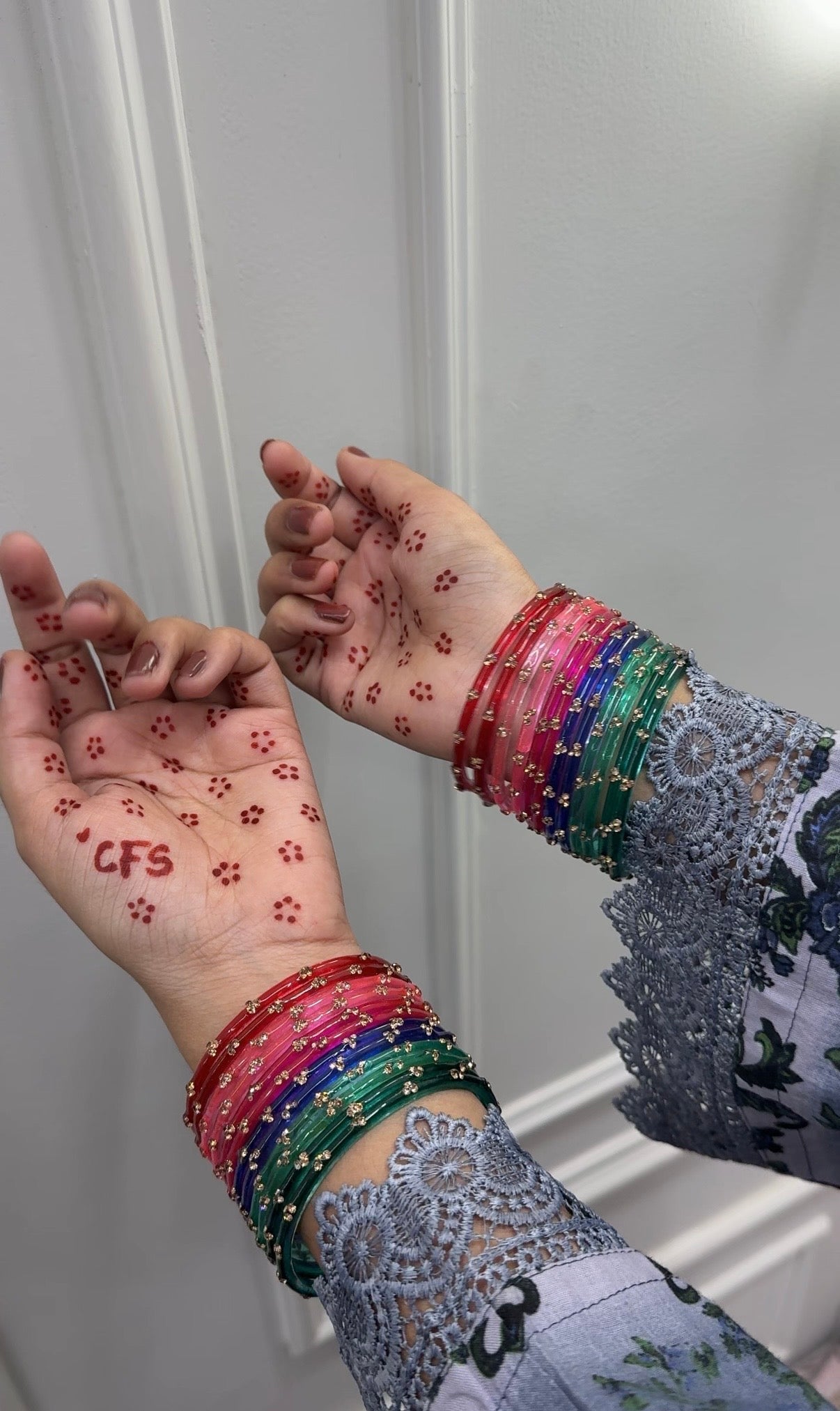 72 Bangles Set with Name Box 🩷