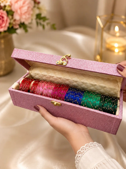 72 Bangles Set with Name Box 🩷