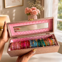 60 Diamond Bangles with Ghungroo Bangles
