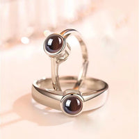 Couple Photo Projection Ring
