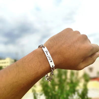 Personalized Bracelets for Men with Name